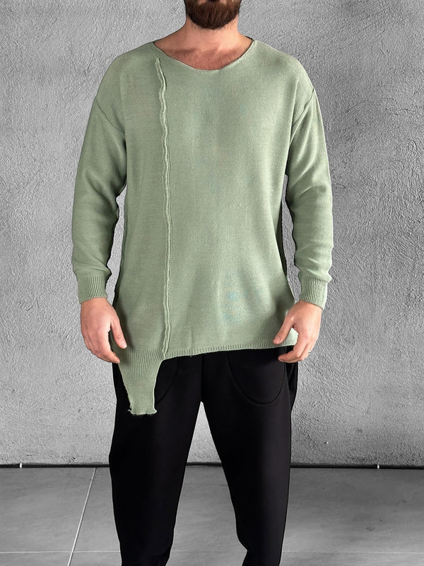 Asimetrik Haki Triko COC2406