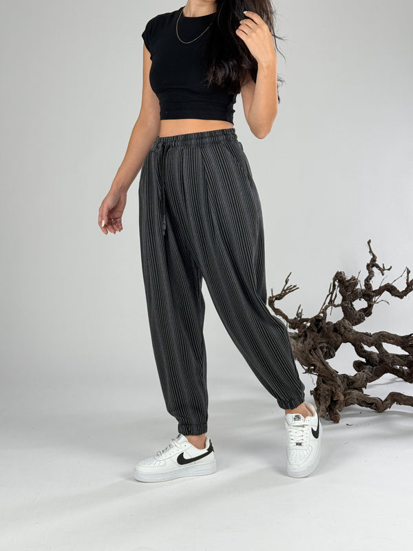 Çizgili Kadın Jogger Pantolon COC1064