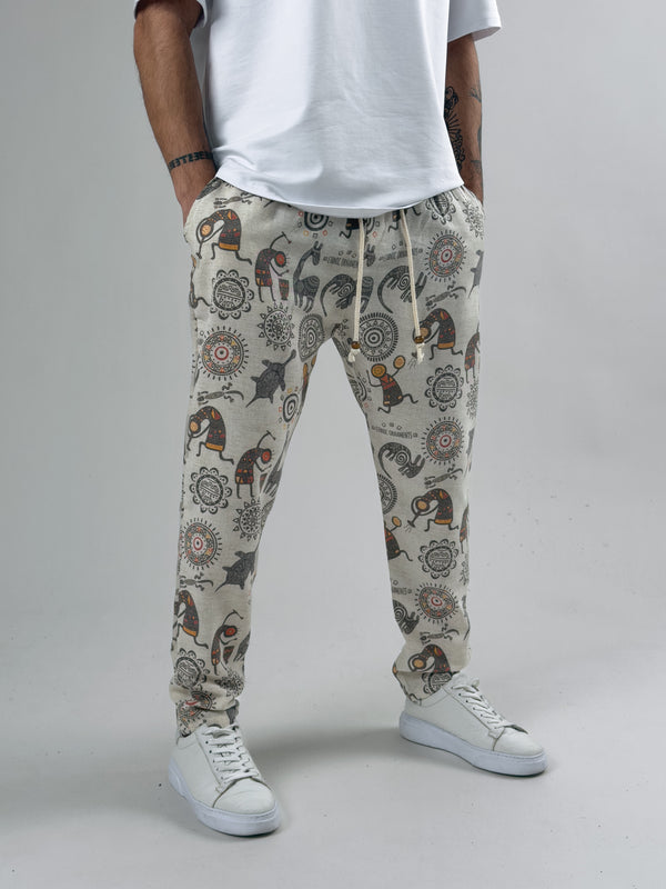 Cocopelli Desenli Baget Pantolon COC2584