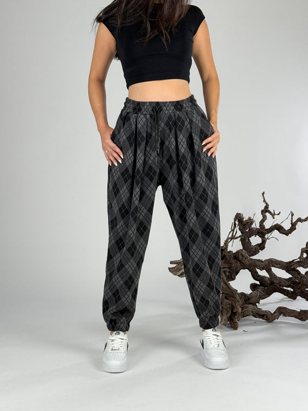 Desenli Kadın Jogger Pantolon COC1068