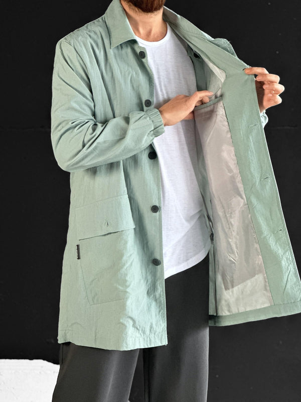 Erkek Premium Kalite Paraşüt Kumaş Yağmurluk COC2207