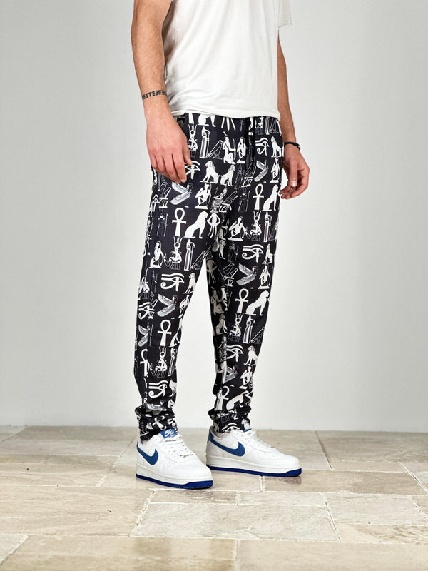 Erkek Yazlık Etnik Desenli Pantolon COC2212