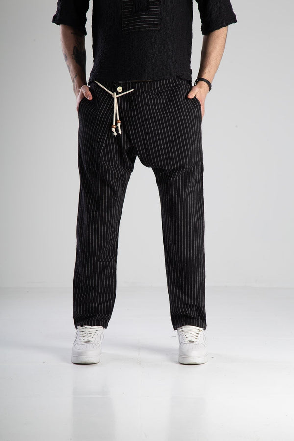 Etnik Desenli Siyah Takım COC2254