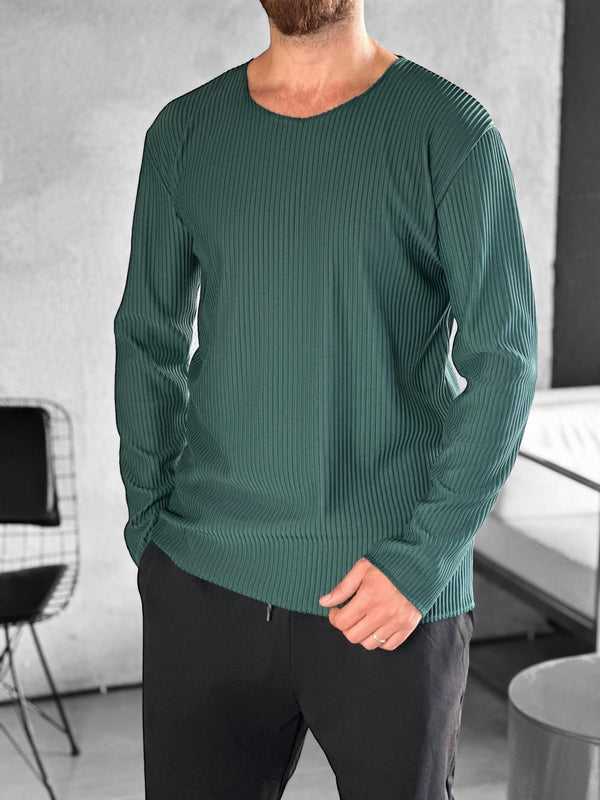 Fitilli Kumaş Regular Yeşil Sweat COC2285
