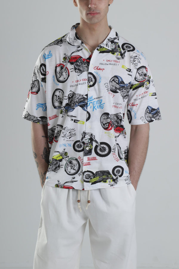 Funny Moto Gömlek COC2292