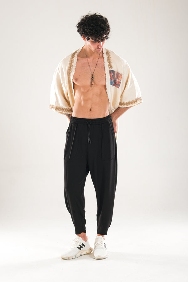 Halat Detaylı Tasarım Kimono COC1129