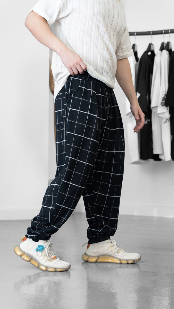 Jakarlı Pileli Şalvar COC1220