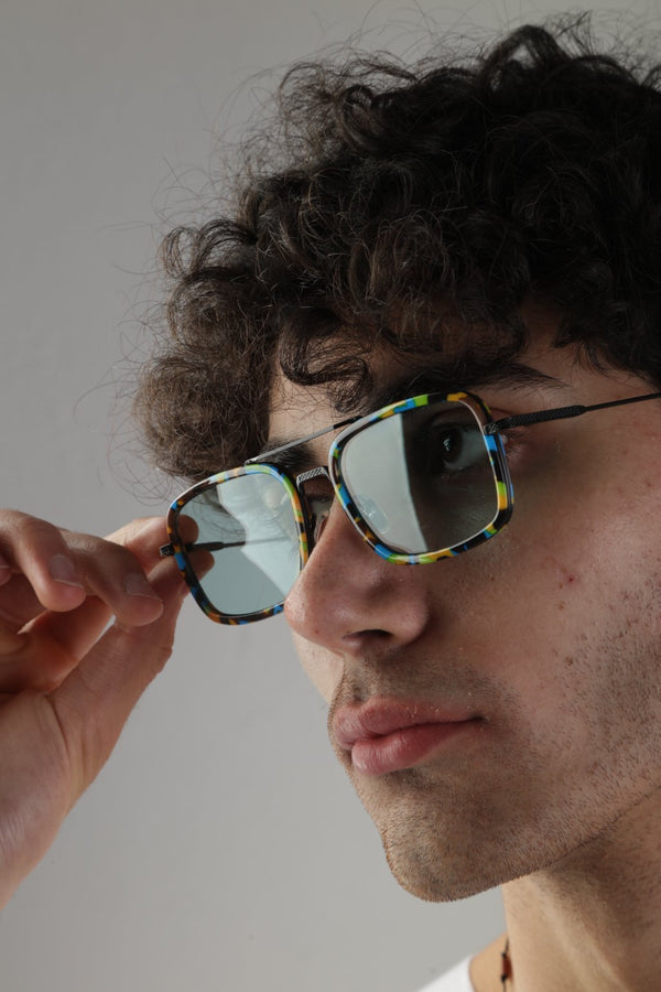 Kamuflaj Detaylı Unisex Gözlük COC2173