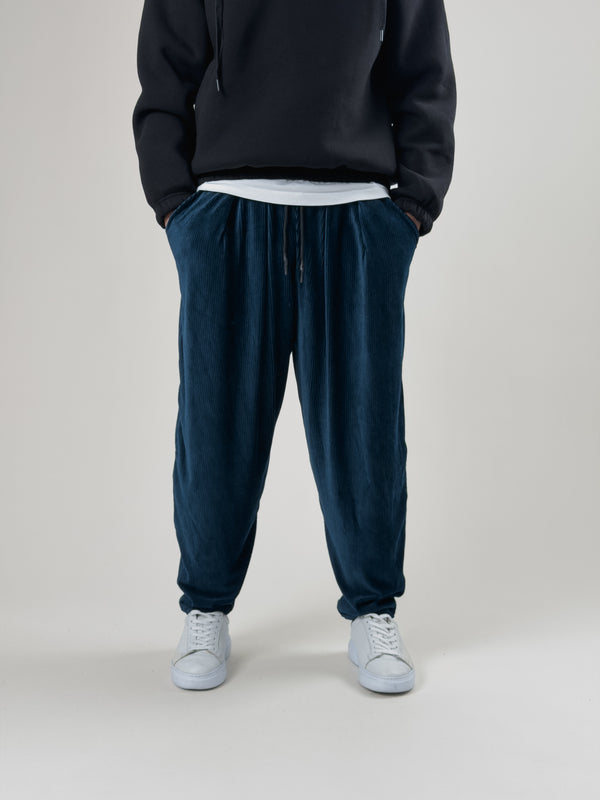 Petrol Pileli Erkek Yarım Şalvar COC2560