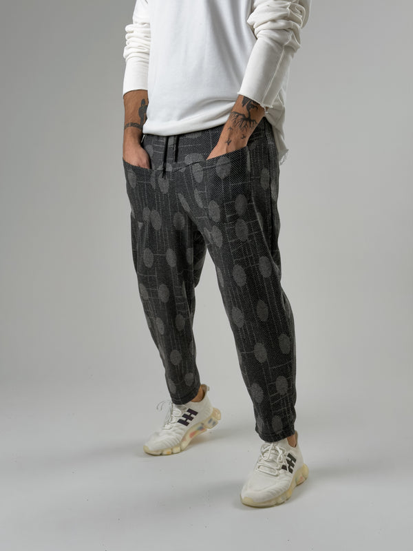 Ön Cep Detaylı Erkek Desenli Baget Pantolon COC2580