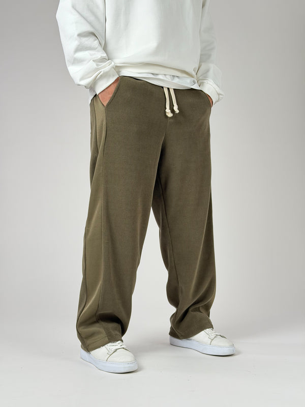 Oversize Haki Erkek Baggy Pantolon COC2521