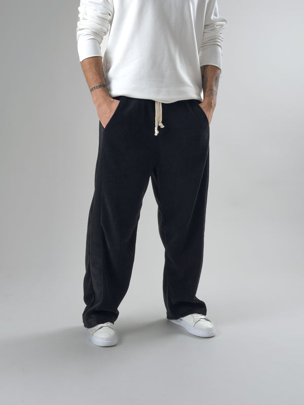 Oversize Siyah Erkek Baggy Pantolon COC2598