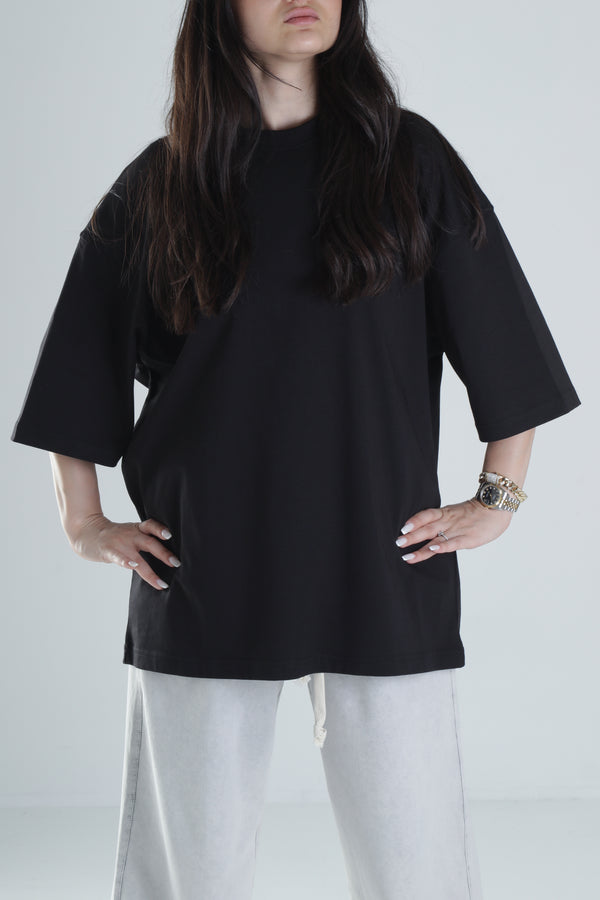 Oversize Siyah T-Shirt COC1315
