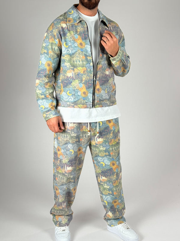 Sanatsal Desenli Erkek Takım COC1012