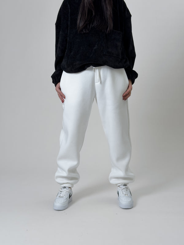 Şardonlu Ekru Kadın Jogger Eşofman COC2538