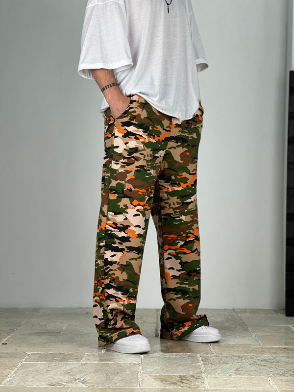 Yazlık Kamuflaj Baggy Pantolon - Jogger COC1839