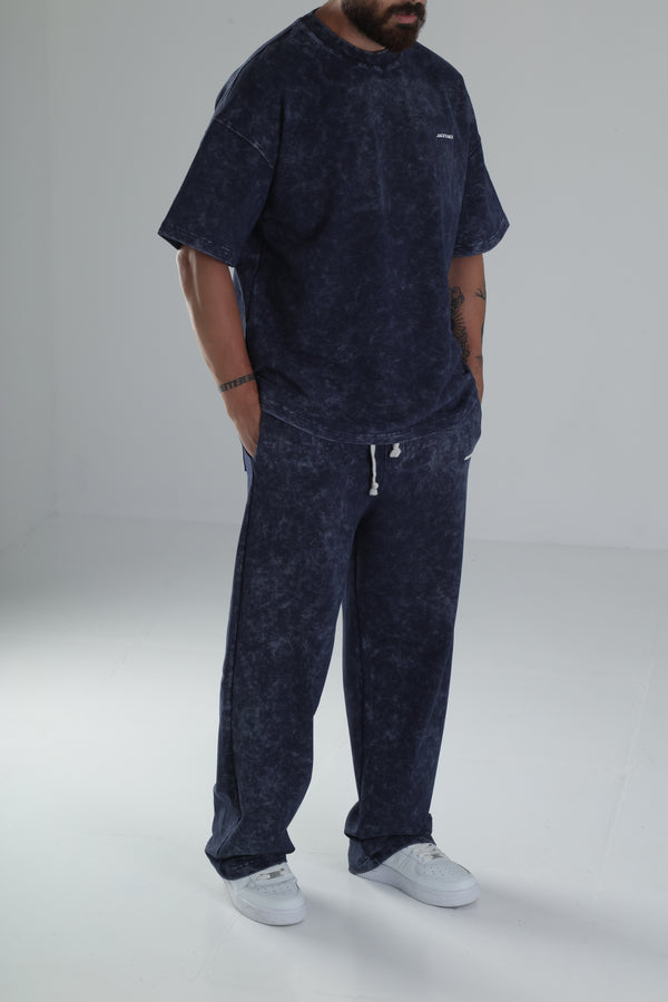 Yıkamalı Lacivert Oversize Takım COC1307